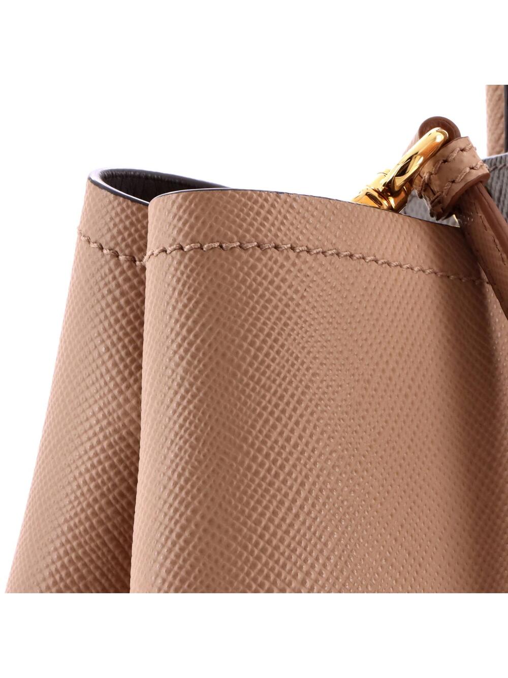 Prada Cuir Double Tote Saffiano Leather #336980P16B - Picture 6 of 8
